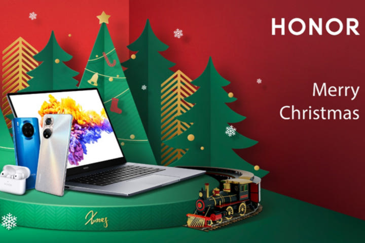 Με γιορτινές προσφορές η HONOR αποχαιρετά το 2021!
