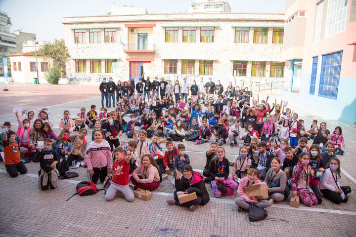 Το Γήπεδο Ζωής ξεκίνησε τις δράσεις του στα σχολεία της Νίκαιας