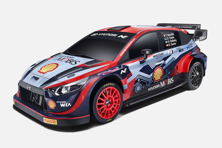 WRC: Η Hyundai αποκάλυψε το i20 Rally1