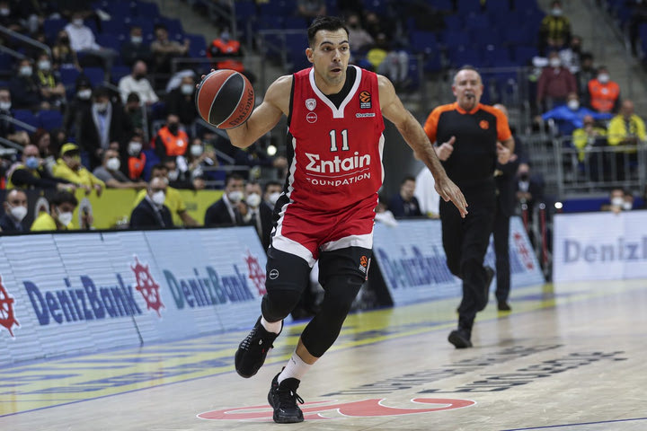 Η βαθμολογία της EuroLeague: Στο 66% ο Ολυμπιακός, πλησιάζει την οκτάδα η Φενέρμπαχτσε