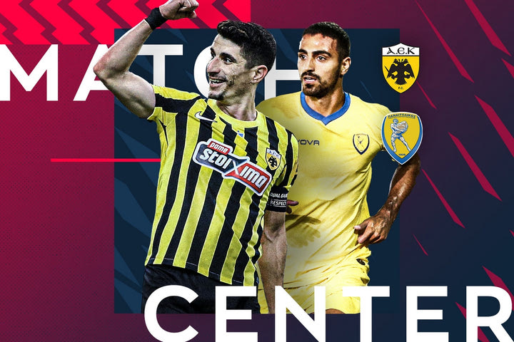 LIVE: ΑΕΚ – Παναιτωλικός