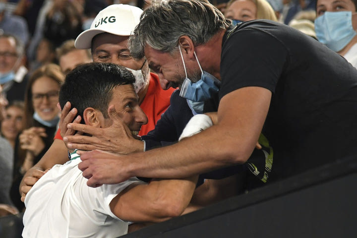 Το post του Γκόραν Ιβανίσεβιτς, του coach του Νόβακ Τζόκοβιτς, από το αεροδρόμιο της Μελβούρνης