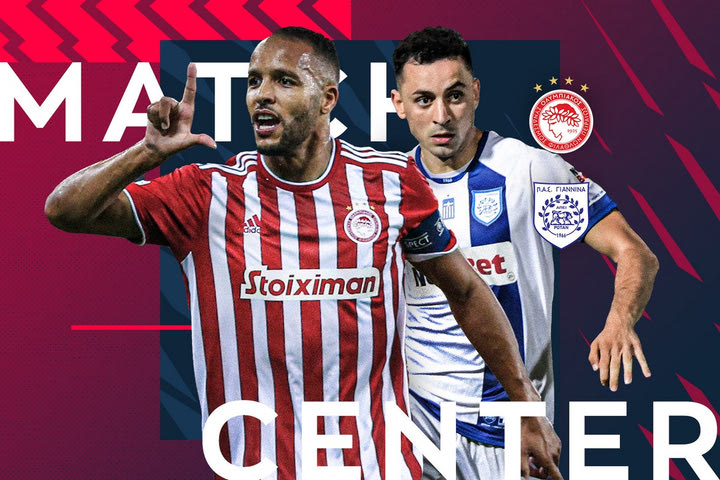LIVE: Ολυμπιακός – ΠΑΣ Γιάννινα