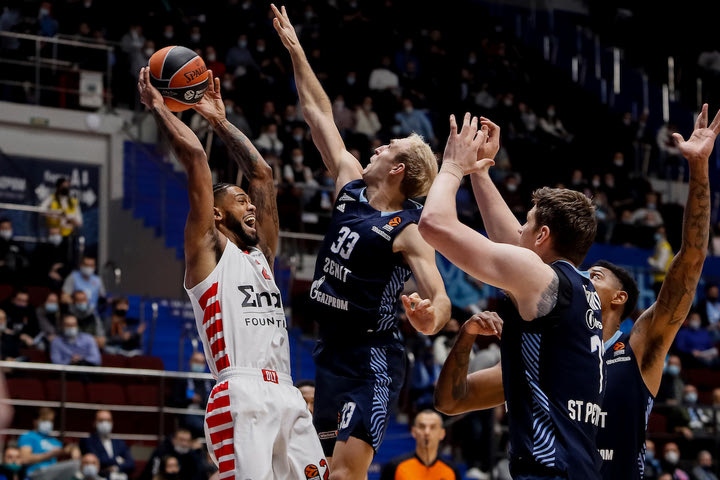 EuroLeague: Αναβολή στο Ολυμπιακός – Ζενίτ λόγω κορονοϊού