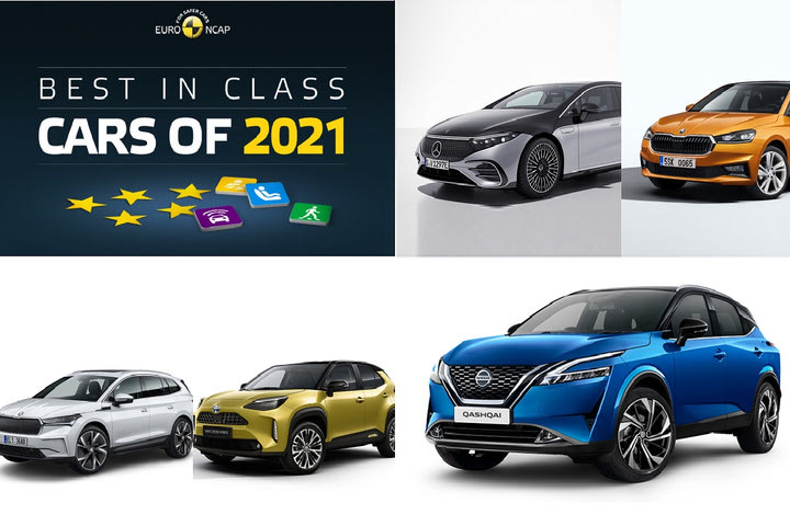 Τα 5 ασφαλέστερα αυτοκίνητα του 2021 σύμφωνα με τον Euro NCAP