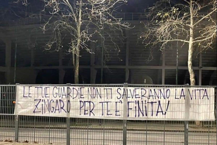 Φιορεντίνα: Απειλές και ύβρεις σε πανό κατά Βλάχοβιτς