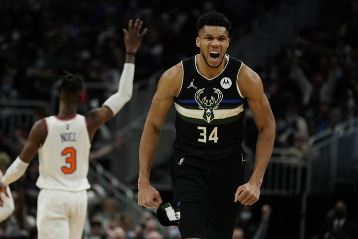NBA, Γιάννης Αντετοκούνμπο: Η 38αρα του στην νίκη των Μπακς επί των Νικς