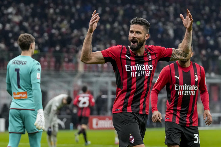 Μίλαν – Τζένοα 3-1 παρ.: Στους “8” του Coppa Italia οι “ροσονέρι”