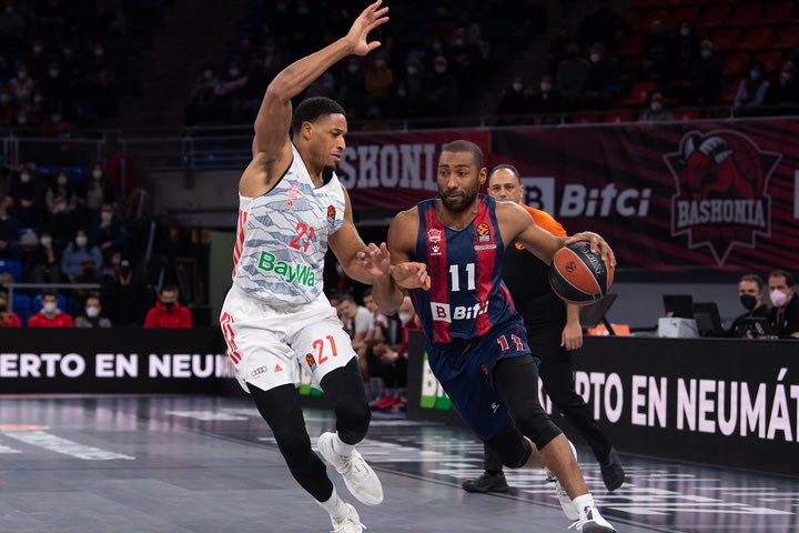 Μπασκόνια – Μπάγερν 77-84: Ρούμπιτ και Χάντερ υπέγραψαν το διπλό στη Βιτόρια