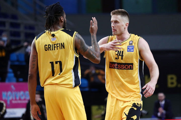 ΑΕΚ – ΠΑΟΚ 72-67: Η άμυνα ήταν το μεγάλο όπλο των κιτρινόμαυρων