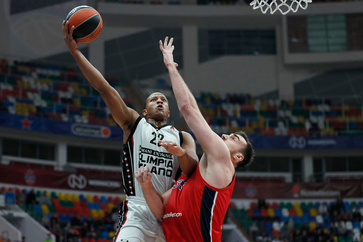 ΤΣΣΚΑ Μόσχας – Αρμάνι Μιλάνο 57-67: Μεγάλο διπλό των Ιταλών με όπλο την άμυνα