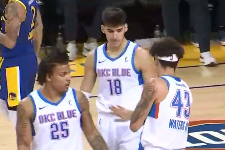 G-League: Καλαϊτζάκης και Ποκουσέβσκι σε κακή βραδιά στην νίκη των Οκλαχόμα Σίτι Μπλου