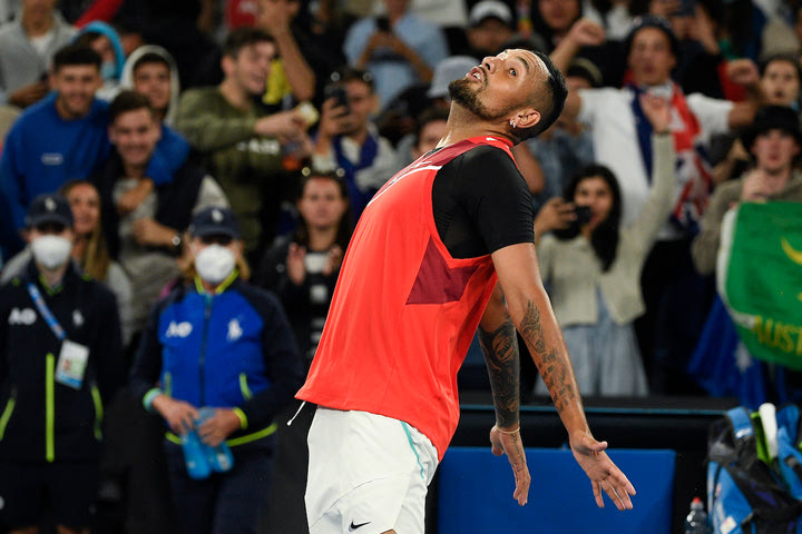 Australian Open: Ο Κύργιος πανηγύρισε αλά Ρονάλντο μετά από τη νίκη του