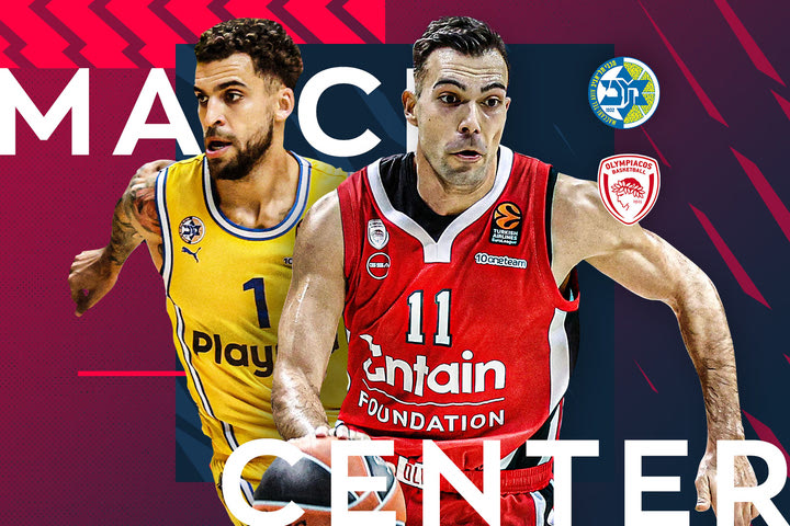 LIVE: Μακάμπι – Ολυμπιακός