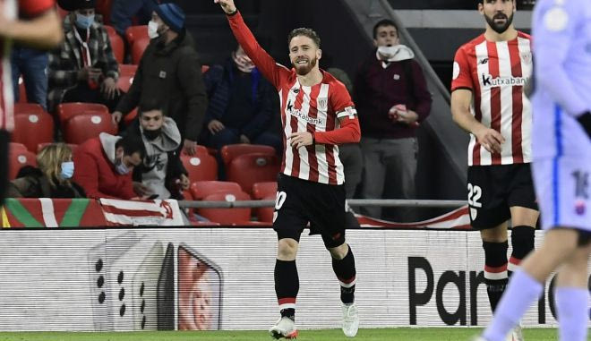 Το φαλτσαριστό σουτ του Μουνιαΐν έκανε το 1-0 για την Αθλέτικ