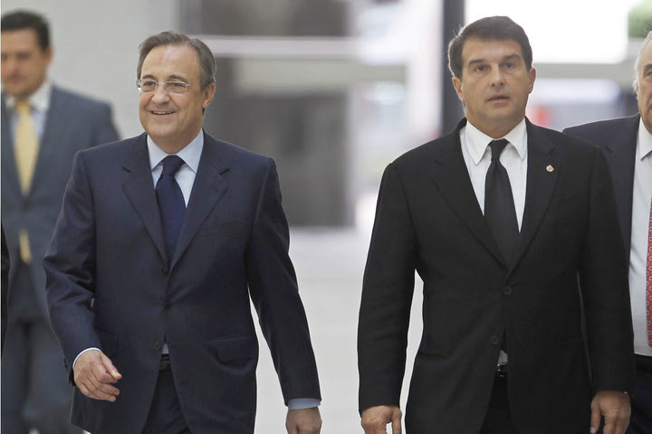 Συμφωνία κυρίων Πέρεθ – Λαπόρτα για τη μεταγραφική συμπεριφορά Ρεάλ και Μπαρτσελόνα