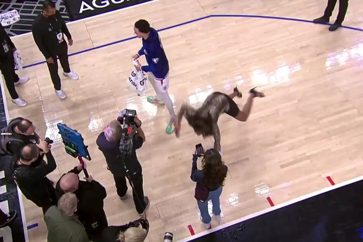 NBA: Τρομακτική πτώση ρεπόρτερ μετά από το Κλίπερς – Χοκς
