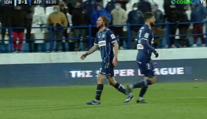 Ο Σάλομον μείωσε για τον Ατρόμητο σε 1-2