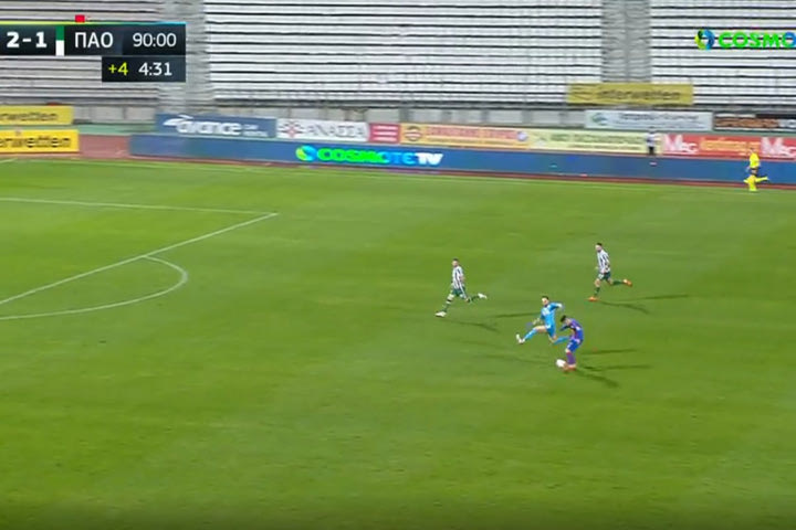 Ο Όροζ πέτυχε το τελικό 3-1 στο Βόλος – Παναθηναϊκός