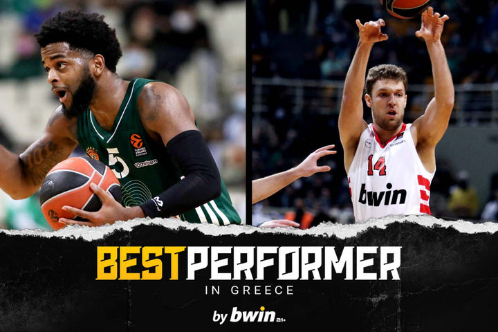 Oι «Best Performer in Greece by bwin» του Δεκεμβρίου στη EuroLeague