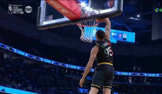 Τα highlights του τελικού του Dunk Contest: Νικητής ο Τόπιν
