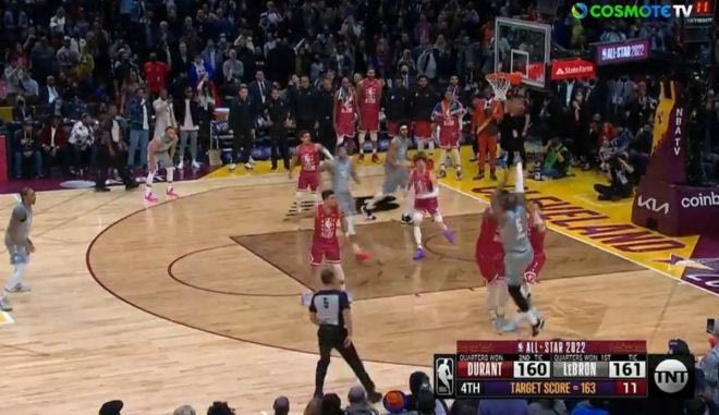All Star Game 2022: Το νικητήριο καλάθι του ΛεΜπρόν Τζέιμς