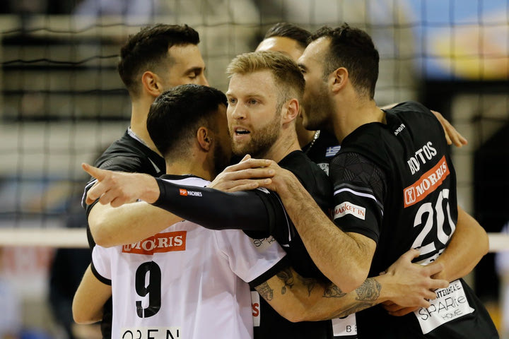 Volley League ανδρών: Ο ΠΑΟΚ μπήκε με το δεξί στη Β’ φάση