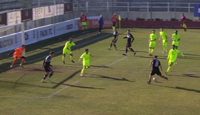 Ο Χατζηστραβός με πλασέ άνοιξε το σκορ για τον ΠΑΟΚ Β’ κόντρα στον Απόλλωνα Λάρισας