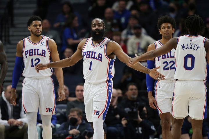 NBA: Οι Σίξερς διέλυσαν τους Γουλβς στο εντυπωσιακό ντεμπούτο του Χάρντεν