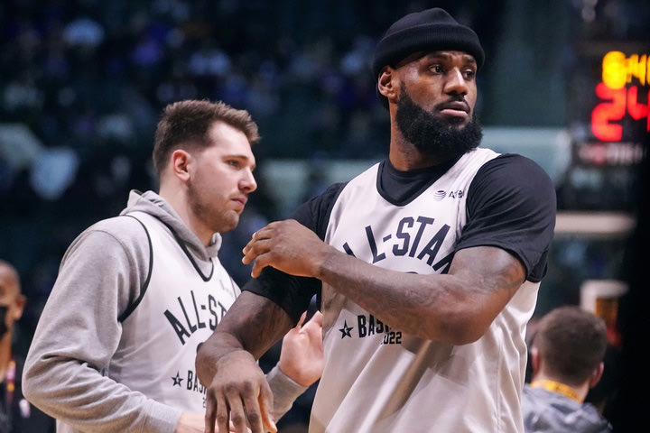 All Star Game 2022, ΛεΜπρόν: “Την τελευταία χρονιά μου θα παίξω με τον γιο μου”