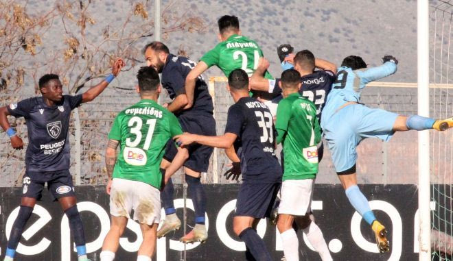 Τα στιγμιότυπα της ισοπαλίας μεταξύ του Λεβαδειακού και της Κηφισιάς