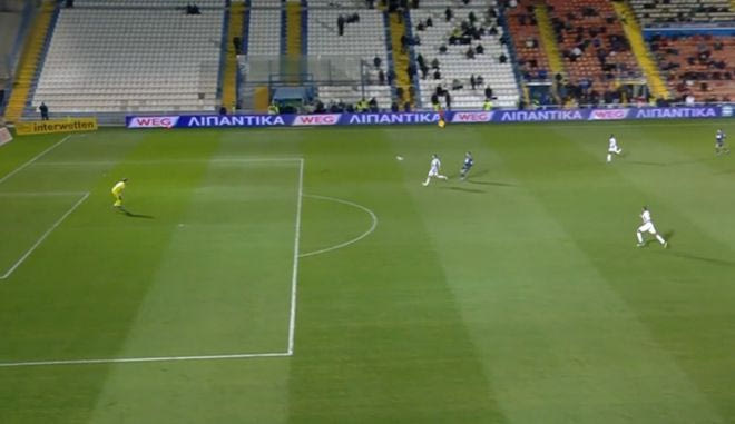 Ο Κουλούρης κρέμασε τον Κότσαρη για το 2-0 του Ατρομήτου κόντρα στον Απόλλωνα