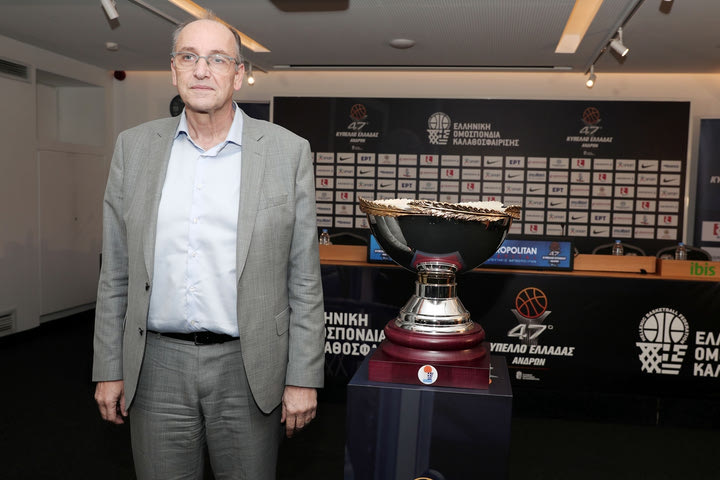 Final Four – Βαγγέλης Λιόλιος: “Θα μοιραστούν 2.500 μπλουζάκια με το μήνυμα “δεν είναι πόλεμος, είναι γιορτή”