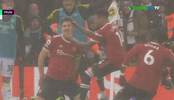 Το 0-1 της Γιουνάιτεντ με τον Μαγκουάιρ