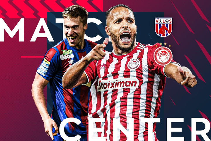 LIVE: Βόλος – Ολυμπιακός