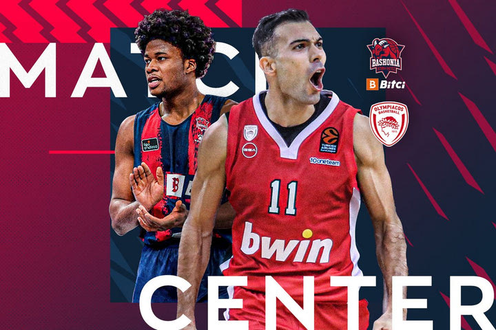 LIVE: Μπασκόνια – Ολυμπιακός