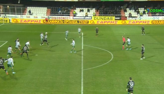 Ο Φελίπε έκανε το 2-2 του ΟΦΗ κόντρα στον Παναθηναϊκό με κεφαλιά