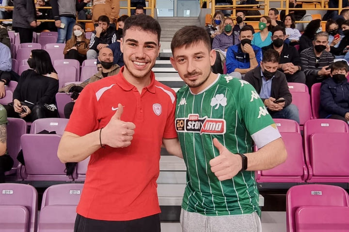 Final Four, Κύπελλο Ελλάδας: Δύο φίλοι του Ολυμπιακού και του Παναθηναϊκού έστειλαν μήνυμα ενότητας