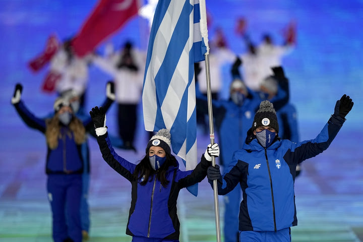 Χειμερινοί Ολυμπιακοί Αγώνες: Η Ελληνική Σημαία άνοιξε την παρέλαση των 91 χωρών