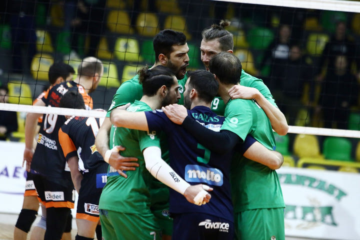 Παναθηναϊκός – Τερουέλ 3-1: Δύο σετ μακριά από τα ημιτελικά οι πράσινοι