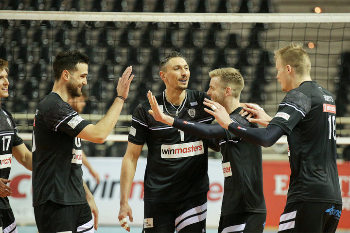 Volleyleague ανδρών: ΠΑΟΚ και Ολυμπιακός πήραν καθαρές εντός έδρας νίκες