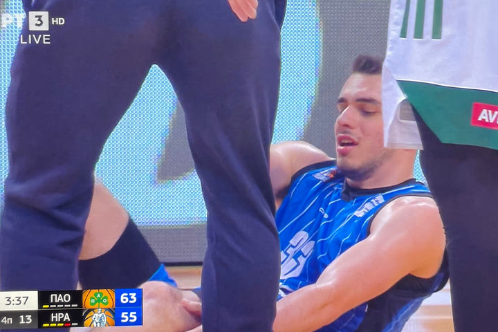 Ηρακλής: Αποχώρησε τραυματίας ο Παπαδάκης, δεν υπάρχει λόγος ανησυχίας