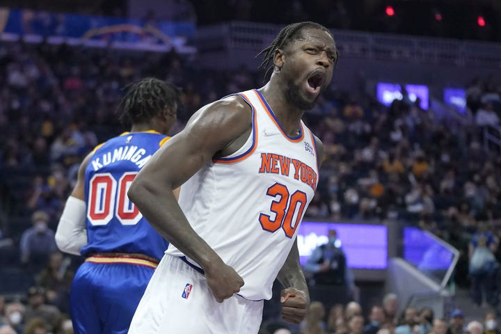 NBA: Οι Νικς έκαναν ρεκόρ συλλόγου στην 1η περίοδο του αγώνα με τους Θάντερ του Ποκουσέβσκι