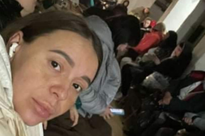 Πόλεμος στην Ουκρανία: Η κραυγή αγωνίας του Σάκχοφ για την 9 μηνών έγκυο σύζυγό του στο καταφύγιο