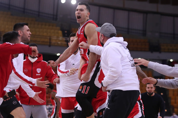 Η βαθμολογία της EuroLeague: Στο 14-9 ο Ολυμπιακός μετά από τον θρίαμβο επί της Αναντολού Εφές
