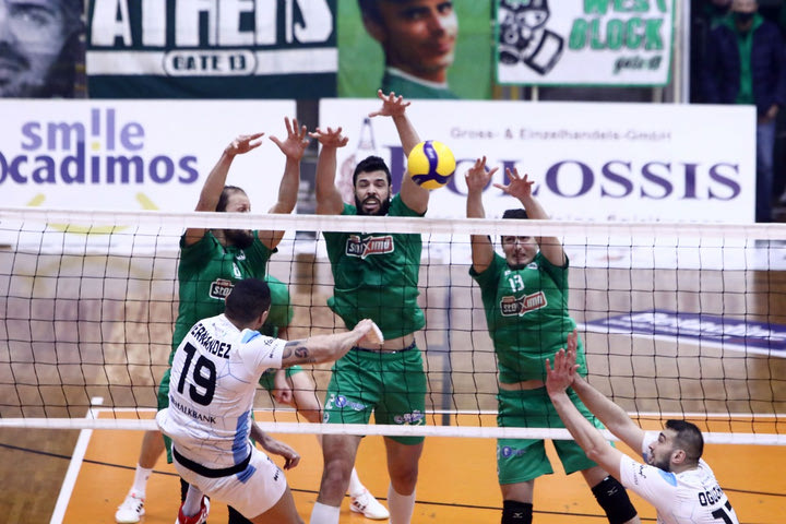 Παναθηναϊκός – Χάλκμπανκ 2-3: Υπέκυψαν στην ανωτερότητα των Τούρκων οι πράσινοι