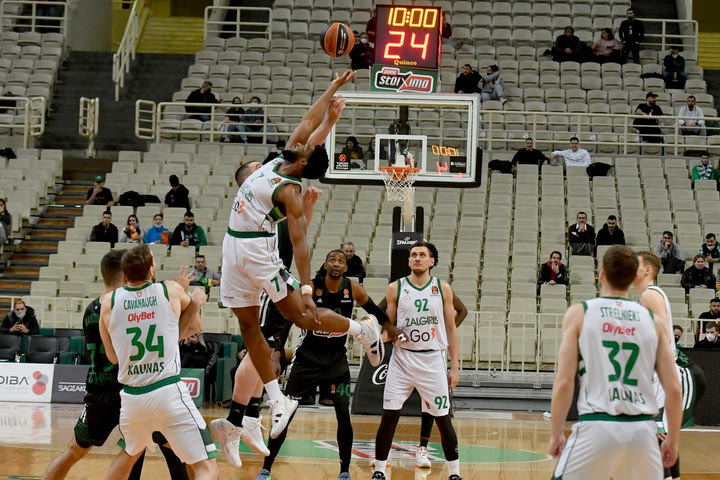 Η βαθμολογία της EuroLeague μετά από την ήττα του Παναθηναϊκού από την Ζάλγκιρις