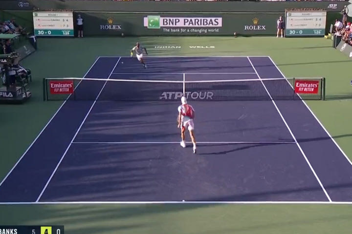 Indian Wells: Ο άσος του Κρεσί δεν έχει ξαναγίνει σε αγώνα τένις