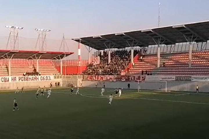 Πόλεμος στην Ουκρανία: Οπαδοί του Ερυθρού Αστέρα φώναζαν συνθήματα υπέρ της Ρωσίας