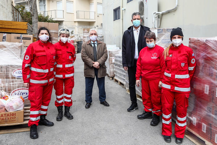 ΕΣΑΚΕ: Παρέδωσε τα τρόφιμα για την ανθρωπιστική βοήθεια της Ουκρανίας
